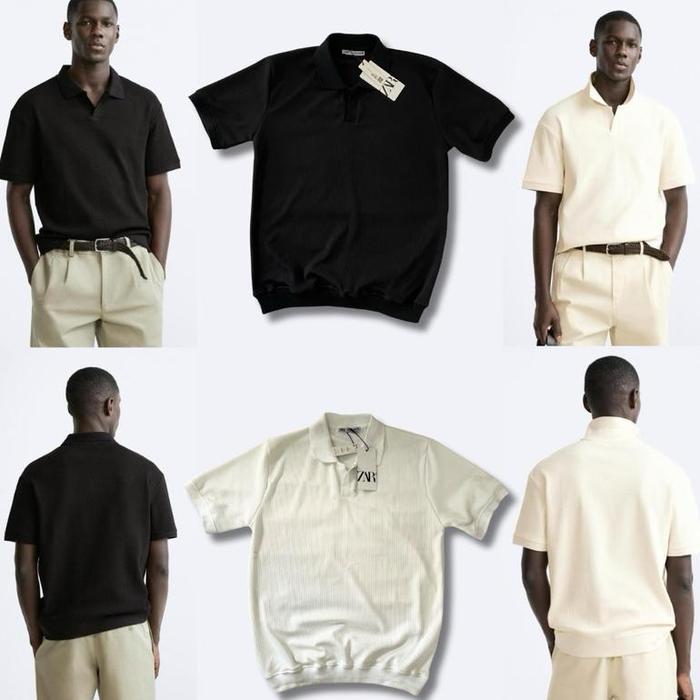 KUTSTORE zara polo knit original 100%