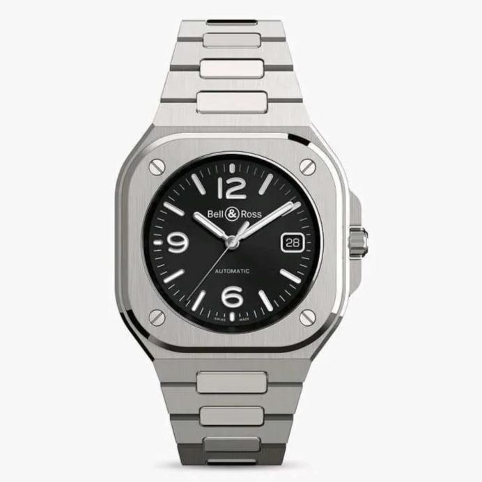 BellRoss BR 05 Black Dial Bracelet