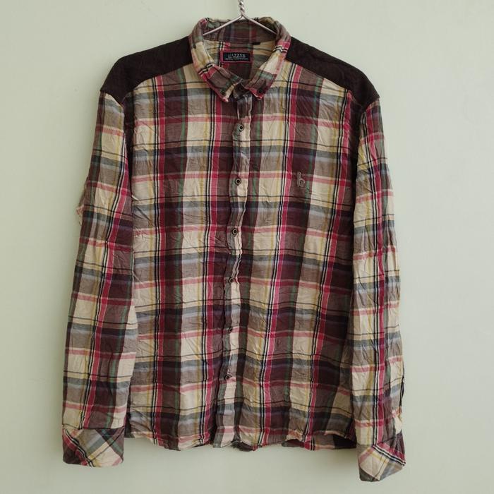 Kemeja Flanel Hazzys K007
