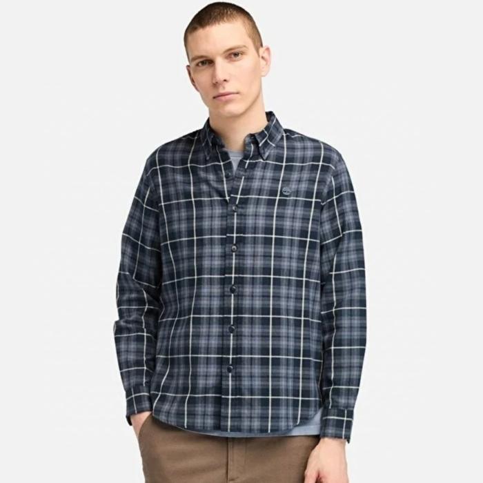 Kemeja pria Timberland original Shappire