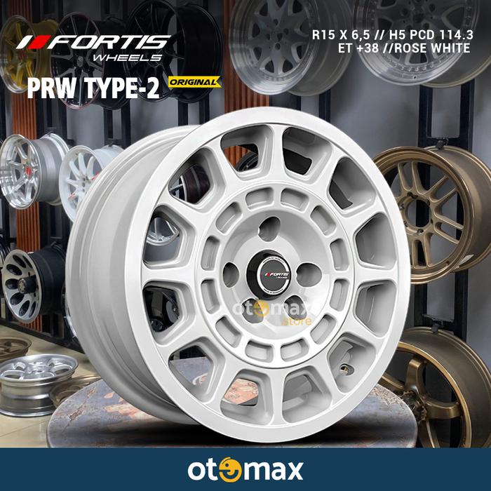 Velg Mobil Fortis PRW Type-2 Ring 15 Rose White
