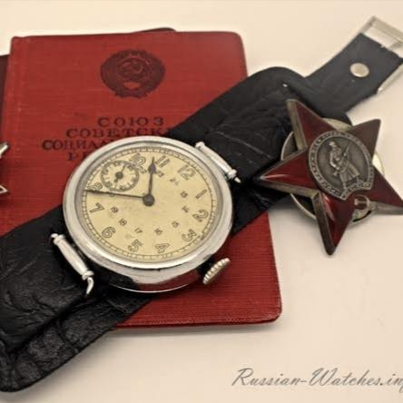 military watch big size rare ww2 original red soviet army kirova watch 1945 super rare item sepeda m