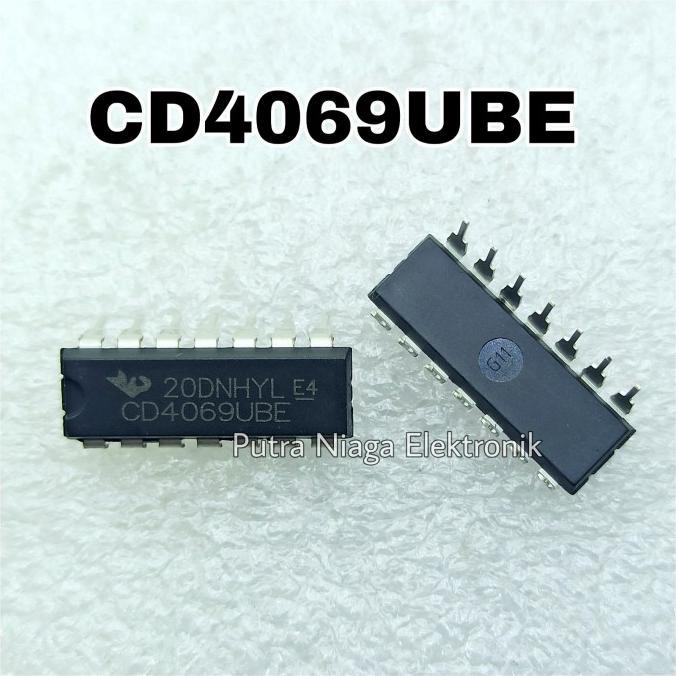 IC CD4069BE DIP 14 PIN CD4069 / TC4069 / HEF4069 / HCF4069