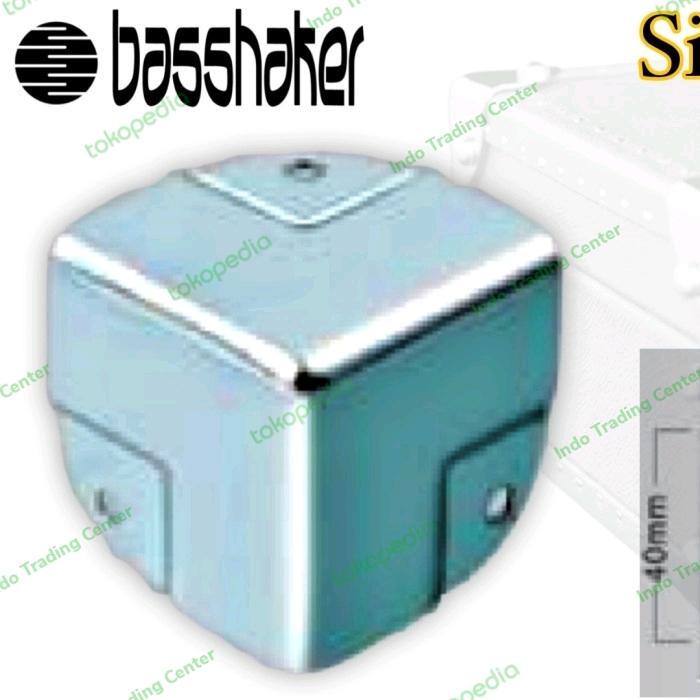 QB-26 Siku sudut corner 40mm kotak benjol besi hardcase Flightcase