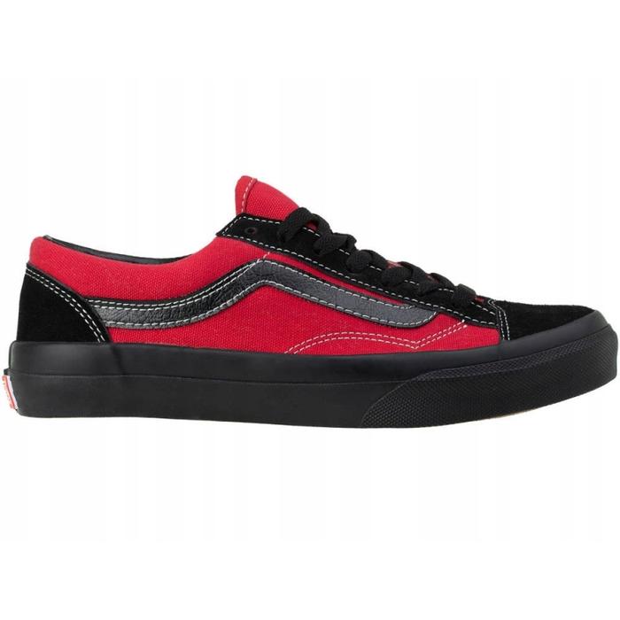Sepatu Vans V360G BILLYS OLD SKOOL Black / Red (Japan Market)