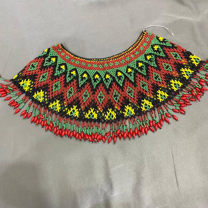 TERATAI BAHU DAYAK / TERATAI PUNDAK MANIK DAYAK/AKSESORIES TARI DAYAK