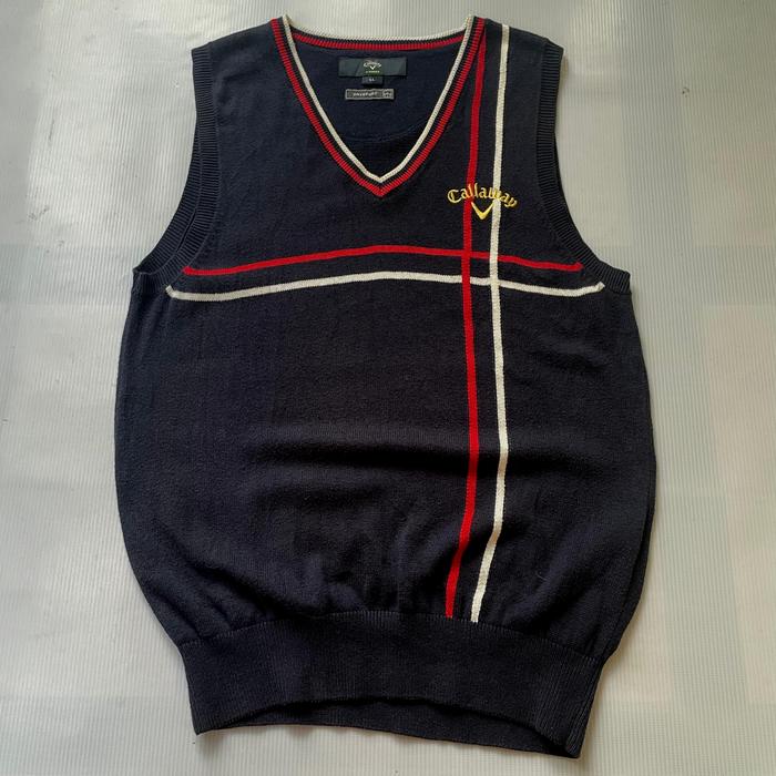 Callaway Dry Sports Vest Rompi Rajut Knitwear