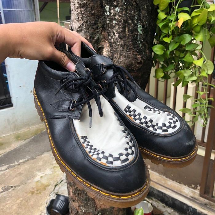 Sepatu creepers rockabilly custom lokal spade kustom size 45
