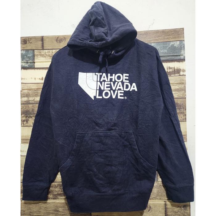Tahoe Nevada Love Canada Streetwear Hoodie Navy Original ( Size S-M )