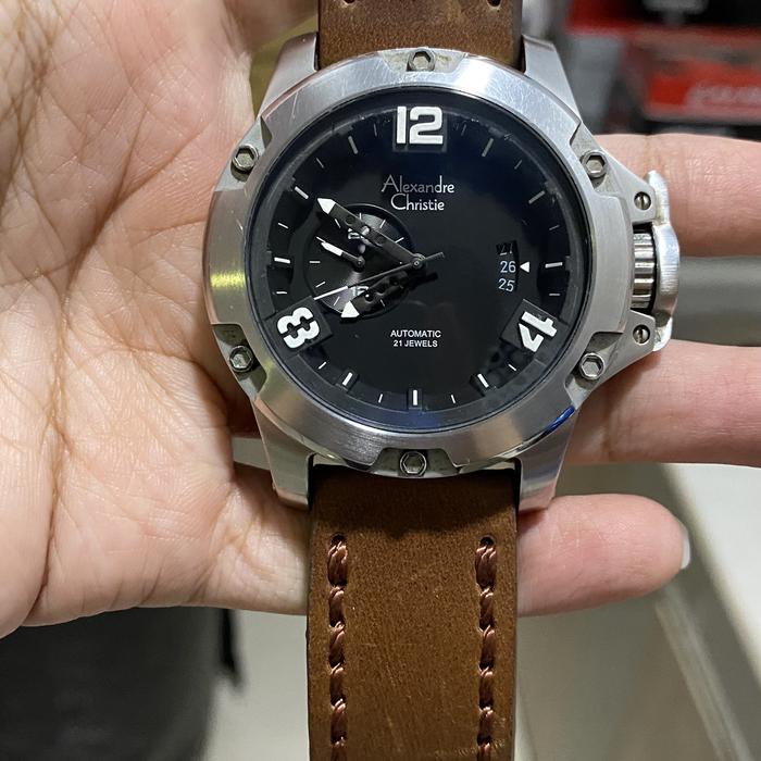 Jam Tangan Pria Alexandre Christie 6295MA Automatic Original