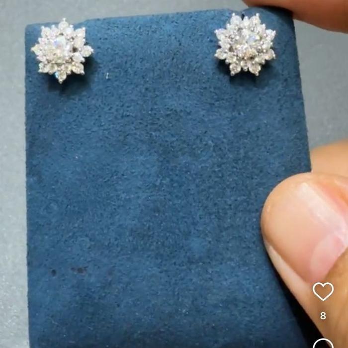 anting diamomd GIA matarahi