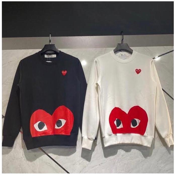 Sweater CDG PLAY Shirt Sablon