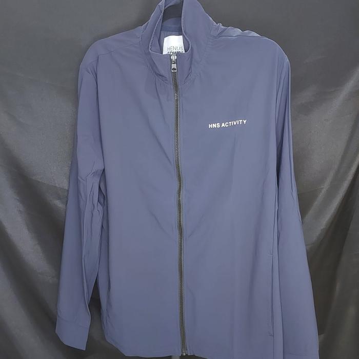 119 Henus Edwin Jaket Outdoor Pria Navy