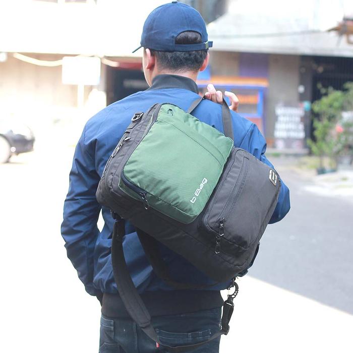 Tas Punggung Ransel Backpack Pria - Kelvas KLS 143 Free Raincoat