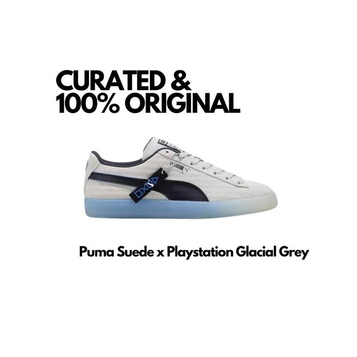 Puma Suede x Playstation Glacial Grey (100% Original)