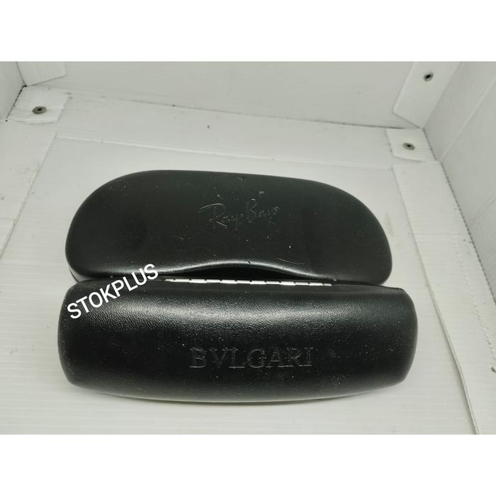 BOX BOKS TEMPAT HARDCASE HARD CASE KACAMATA: RAYBAN, BVLGARI, GIORGIO ARMANI DAN POLICE (MADE IN ITA