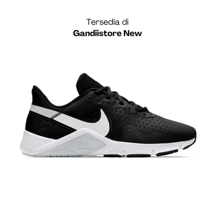 Sepatu Sneakers Wanita Nike Legend Essential 2 CQ9545 001 Black White