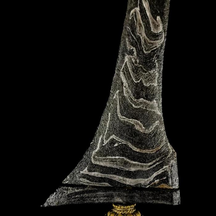 Keris Brojol Pamor Toya Mambeg Tangguh Majapahit TUS Wingit