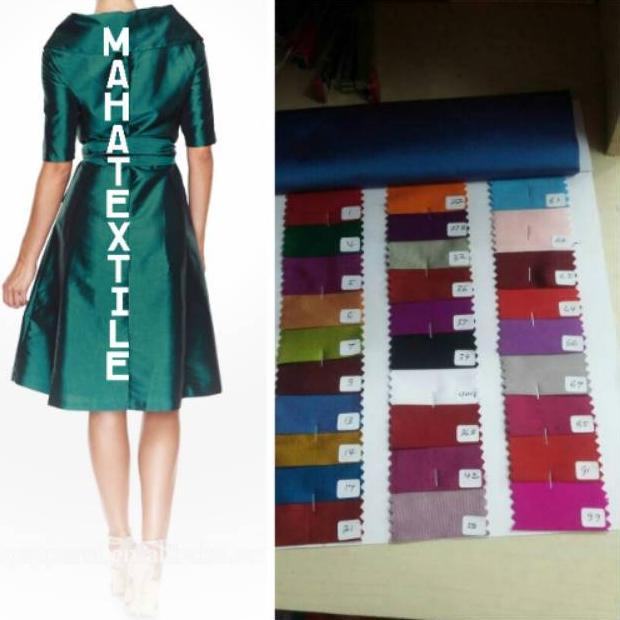 Bahan taveta Dove. kain tapeta. bahan kebaya kutu