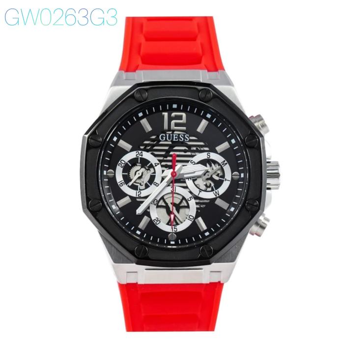 Jam tangan pria Guess GW0263G3 Original garansi 2 tahun