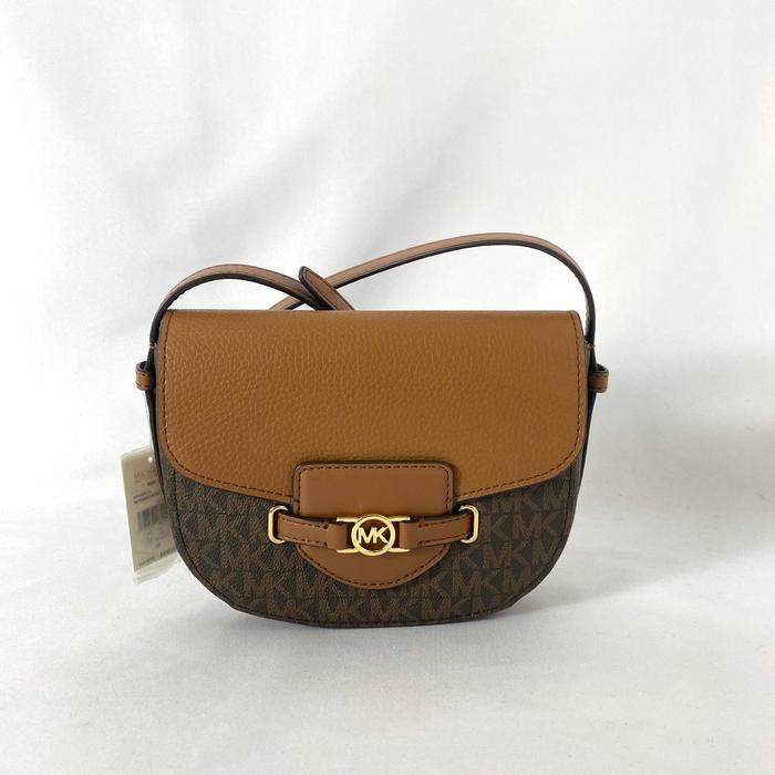 tas wanita mk reed small saddle crossbody vj