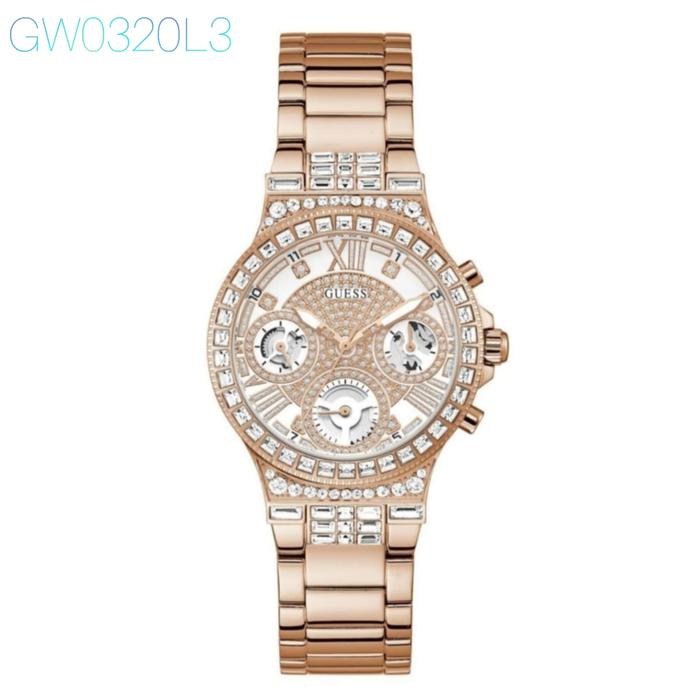 Jam tangan wanita Guess GW0320L3 Original garansi 2 tahun