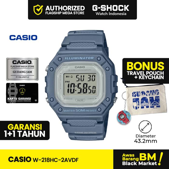 Casio General W-218HC-2AVDF W-218HC W-218 W218HC W 218HC