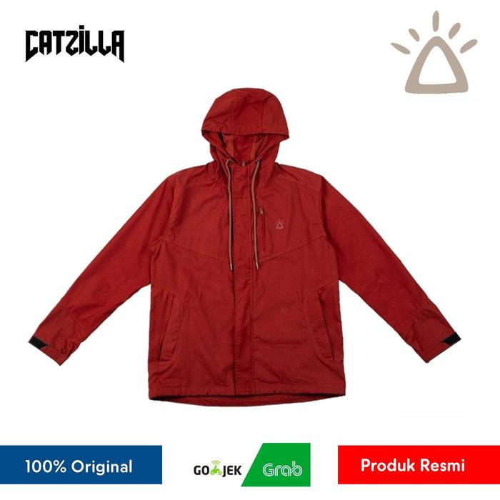 Jaket Ammossi Kemaro Zipper Jacket - Terracotta