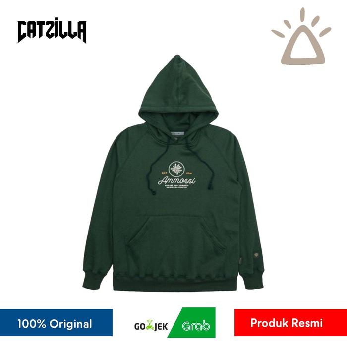Jaket Hoodie Ammossi Circle Jacket - Green