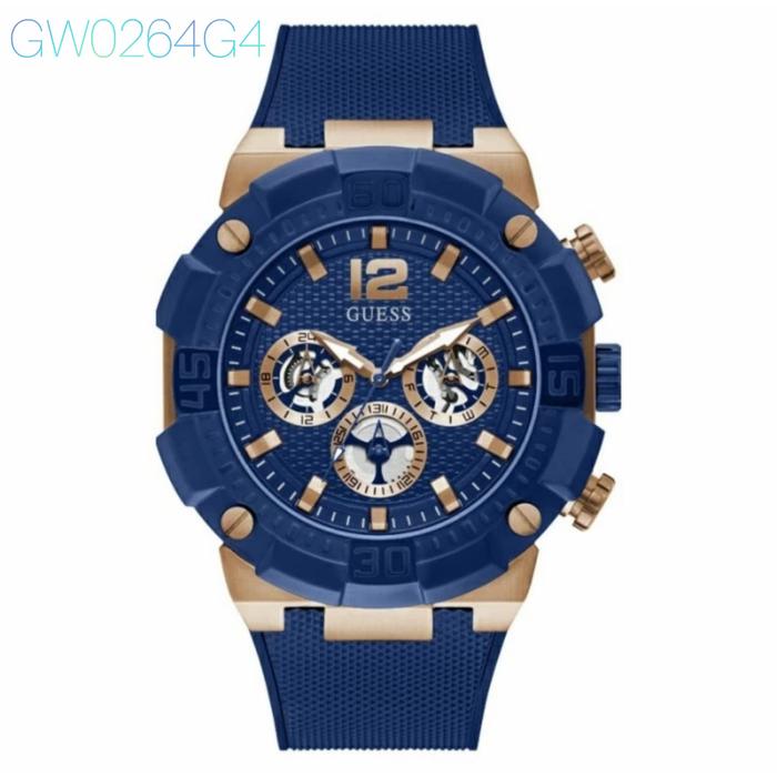 Jam tangan pria Guess GW0264G4 Original garansi 2 tahun