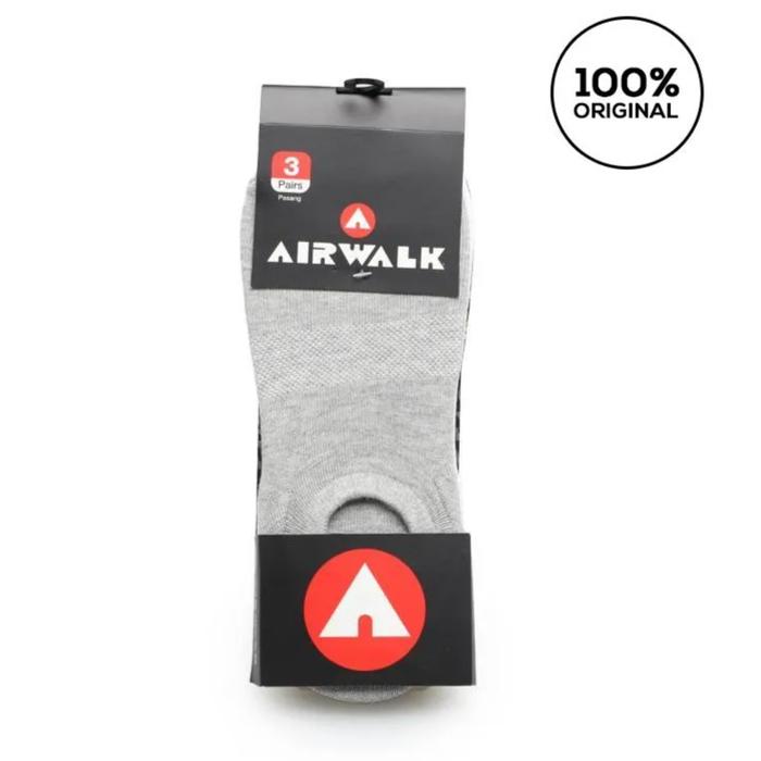 ORIGINAL DISKON 70% Kaos Kaki Cowok Pria Airwalk Men's Low Cut Socks Multicolor