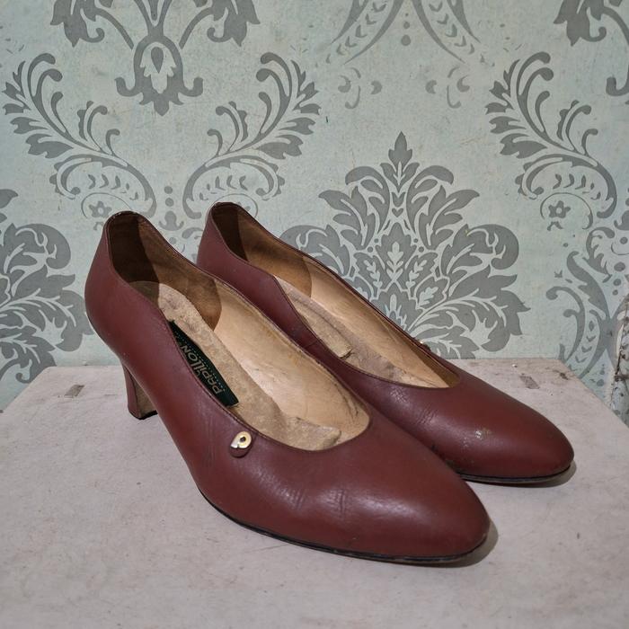 sepatu heels wanita papillon size 38 preloved