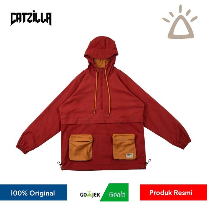 Jaket Ammossi Anambas Anorak Jacket Terracotta