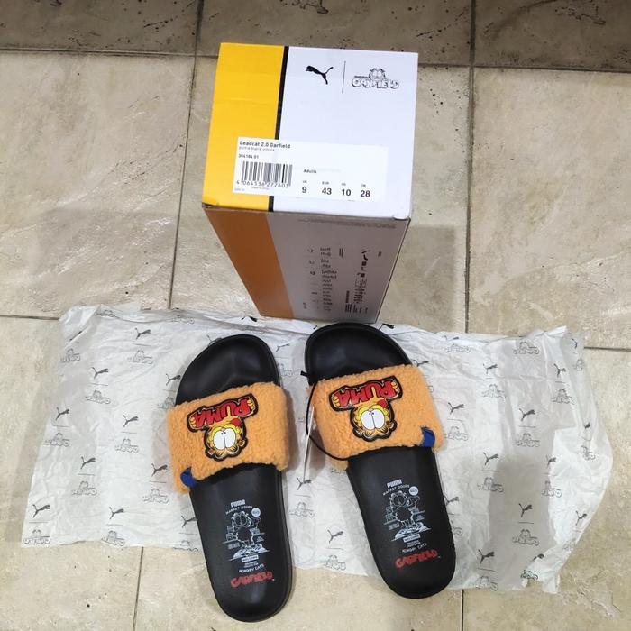 Garfield x Puma Leadcat 2.0 Slide 'Hungry Garfield' 384184-01 Sendal Sandal