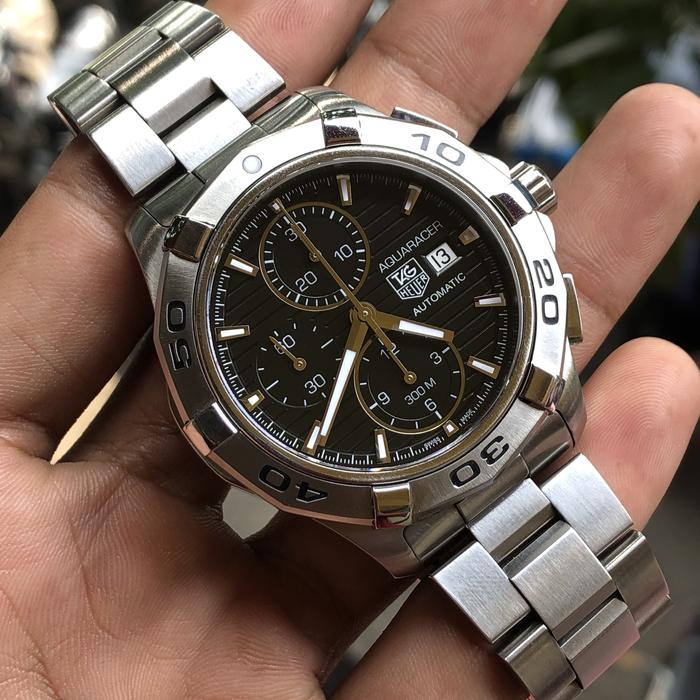 Tagheuer Aquaracer Automatic 42mm Waflle dial