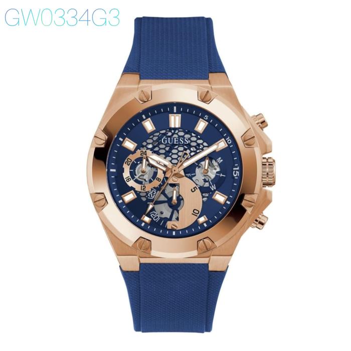 Jam tangan pria Guess GW0334G3 Original garansi 2 tahun