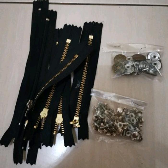 terlaris Resleting 15 cm Hitam Murah Untuk Celana panjang pendek murah