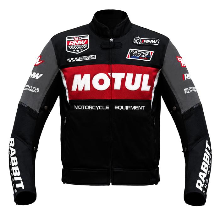 JAKET RABBIT AND WHEELS MOTUL MSP RED GREY BLACK ORIGINAL