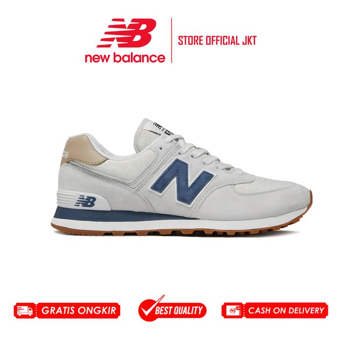 SEPATU NEW BALANCE 574 GREY NAVY