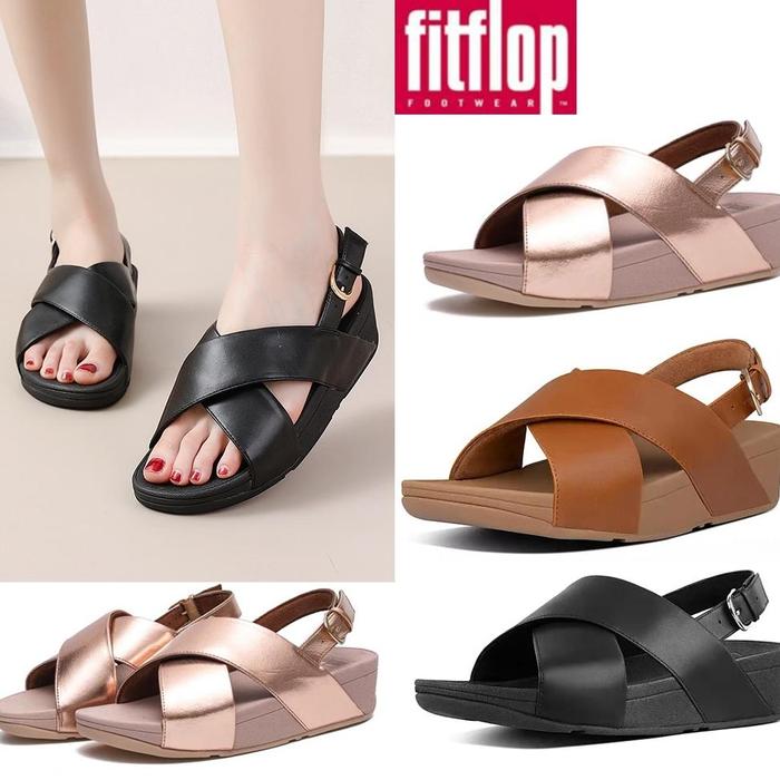 AS Sendal Fitflop Ringer Tali Slingback Crystal Tali Skinny Leather Flip Flop Slipper Wanita Sepatu 