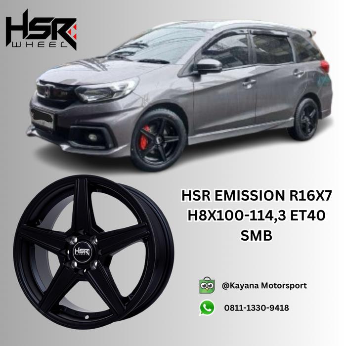 Velg Hsr Emission Ring 16 Mobilio, Avanza, Jazz, Velg Racing Hsr Wheel Ring 16