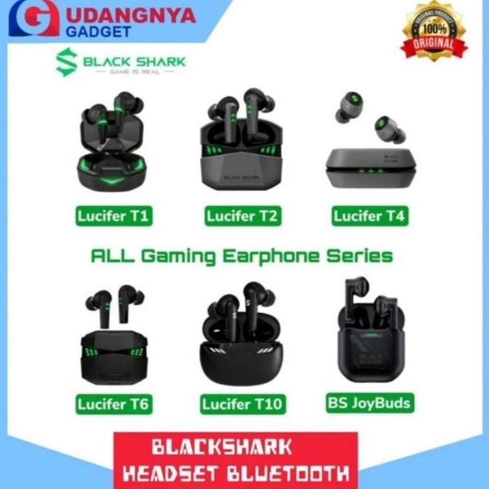 Black Shark Lucifer T4 Earphone Gaming TWS - Headset Nirkabel untuk Pengalaman Bermain Game yang Optimal