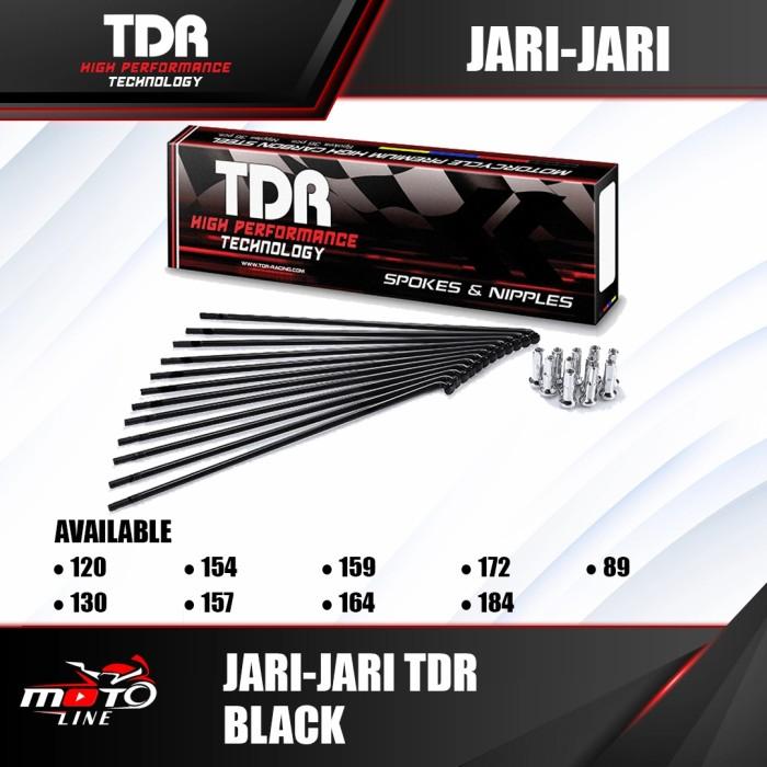 JARI JARI TDR RUJI TDR BLACK ORIGINAL UNIVERSAL MOTOR