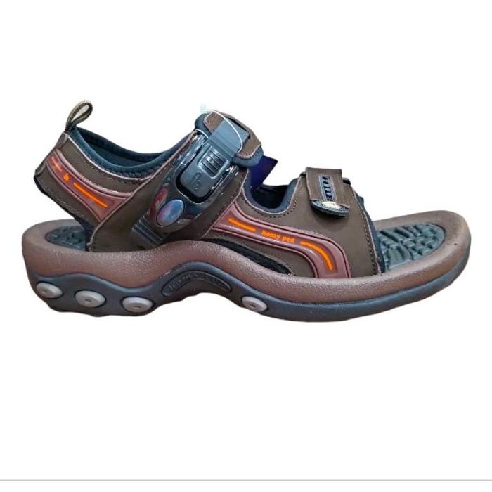 AS Sepatu Sandal Gunung Pria Bahan Kulit Homyped MME 30 Coffe