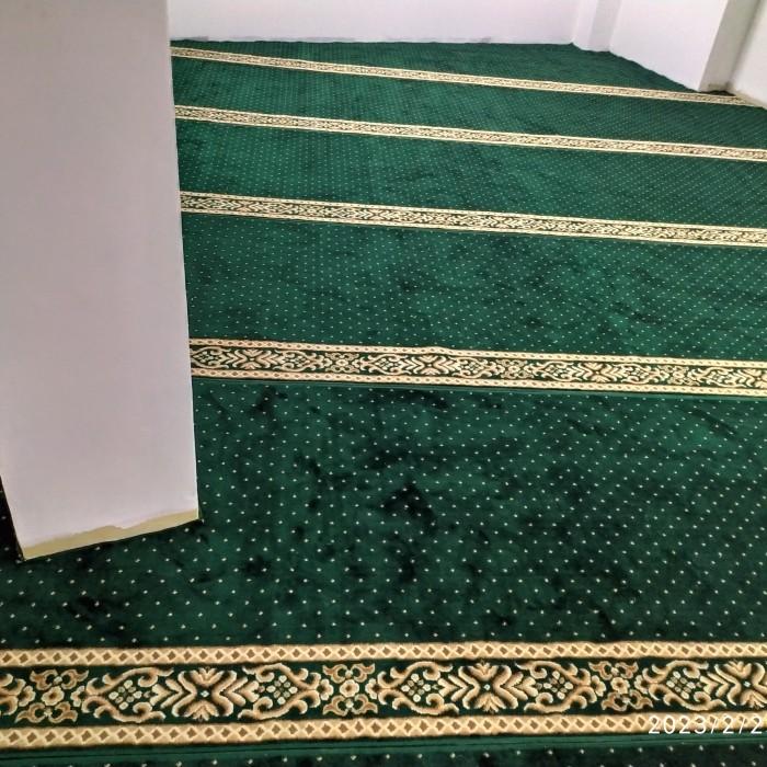 karpet sajadah masjid Tebal 10mm uk 120 x 6 meter (4 Lembar) sudah termasuk ongkir