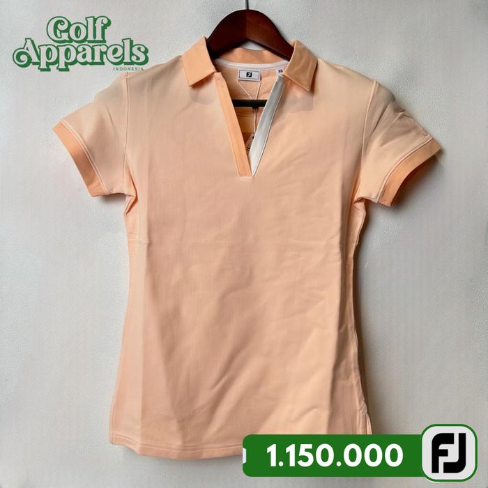 FJ Women Polo Shirt (Peach)