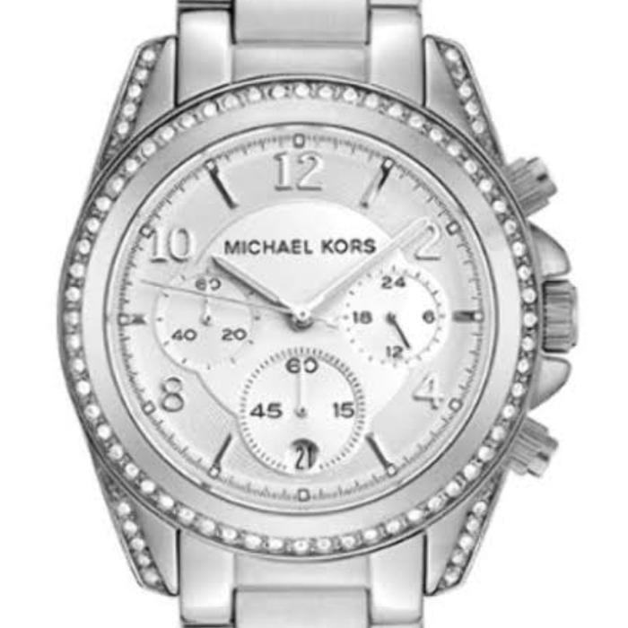michael kors women's blair silver-tone watch MK5165