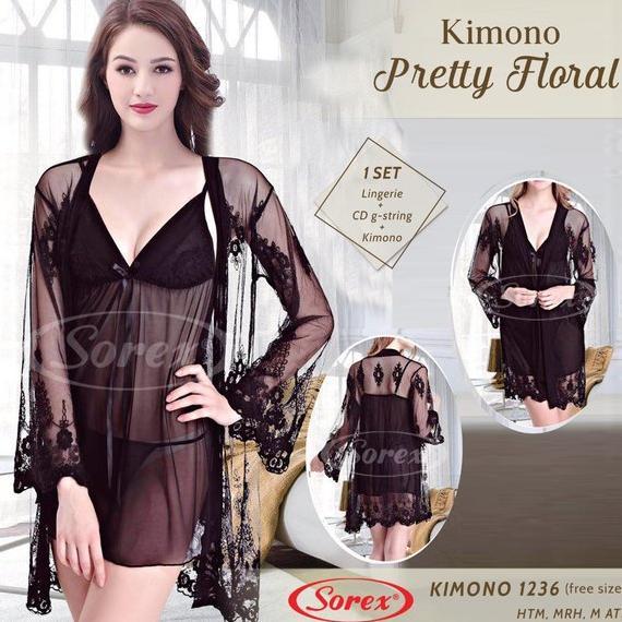 JS Lingerie Kimono Set Sexy Sorex 1236
