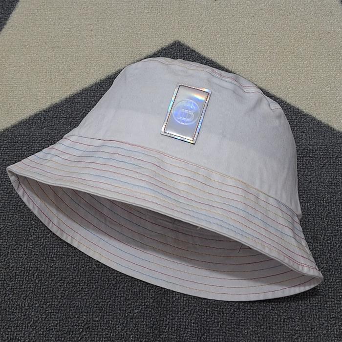 topi bucket hat putih humblebrag second original no stussy new era