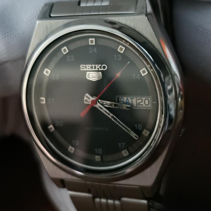jam tangan vintage Seiko 5 day date 7009-876A automatic